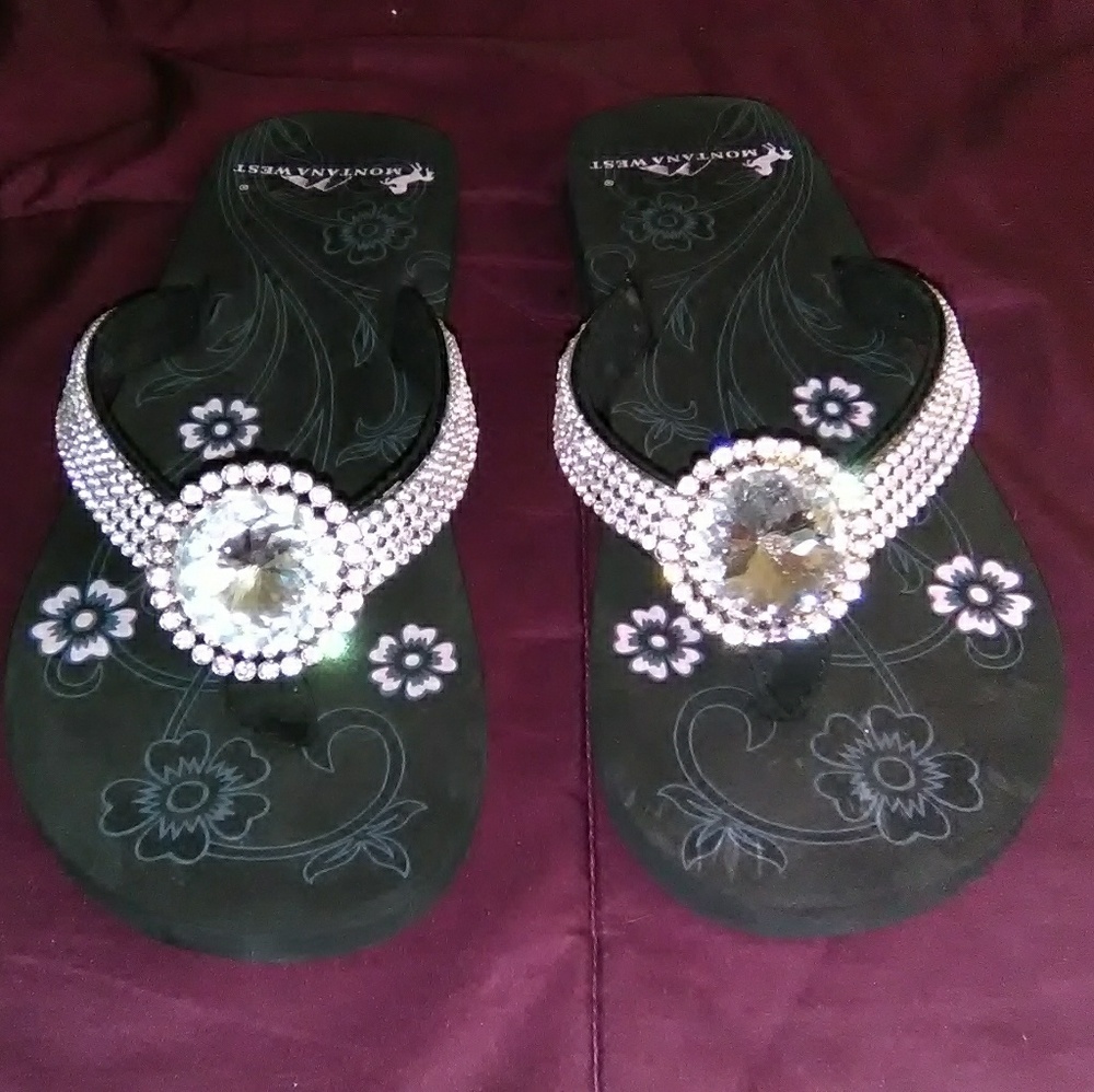 Montana West Dazzling Sandals